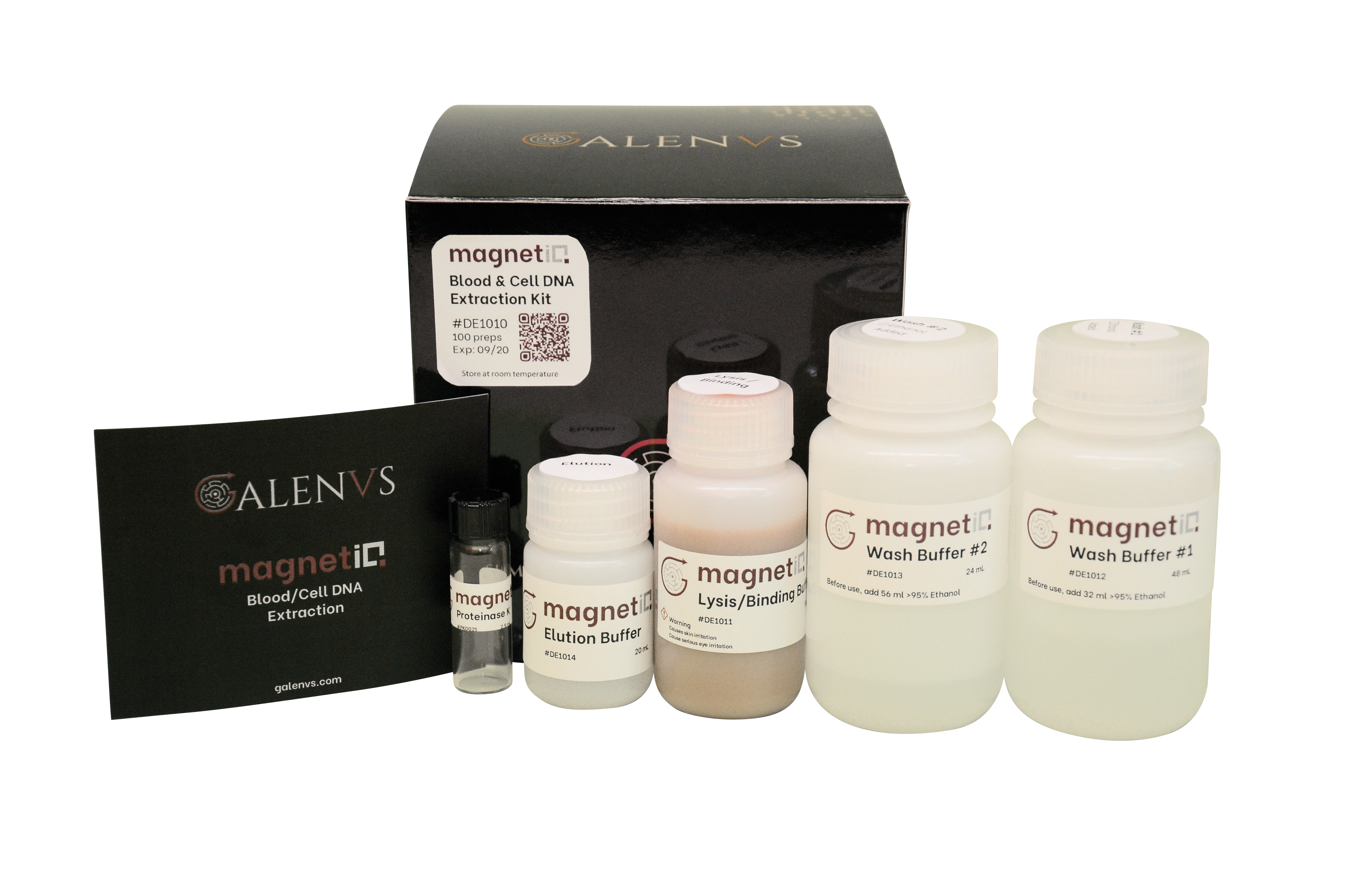 Extraction d’ADN sanguin et cellulaire 