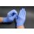 Nitrile Examination Gloves, Powder Free, Small, Blue, 100/pk