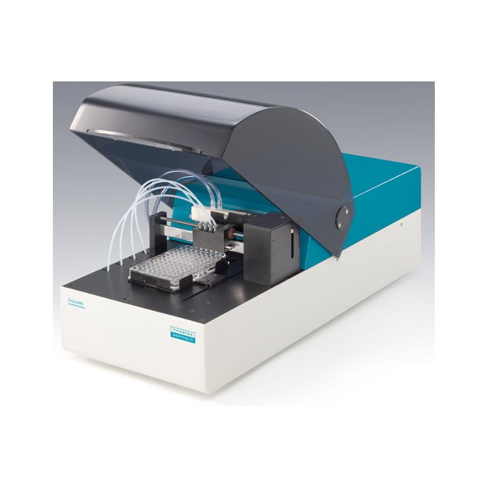 Élisaページ Montreal Biotech Crocodile 5 in 1 Mini Workstation for ELISA