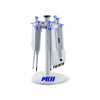 MBI Set of 3 variable volume single channel P10-P100-P1000 pipettes + carrousel