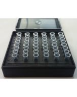 1 Box: 20 racks of 48 tubes / rack, 960 tubes in strips of 4 with matching caps 