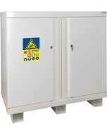 SECURITY CABINET 90 MIN LITHIUM BATTERIES - COUNTER HEIGHT CABINET - 2 DOORS - TO EQUIP (Internal Volume: 336L)