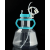 5 Liter High Efficient Erlenmeyer Flask with tube (1/pack, 4/case)